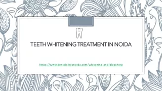 teeth whitening treatment in noida teeth