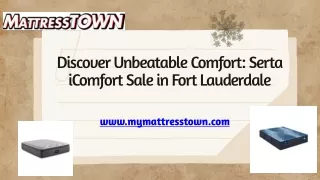Discover Great Deals on Serta iComfort in Fort Lauderdale