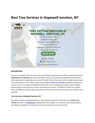 best tree services in hopewell junction ny