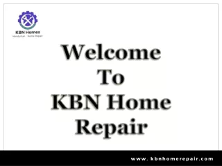 Professional handyman service - KBN Home Repair