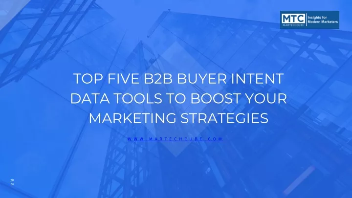 top five b2b buyer intent data tools to boost