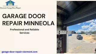 Expert Garage Door Solutions in Minneola