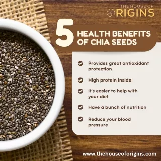 5 Health Benefits Of Chia Seeds