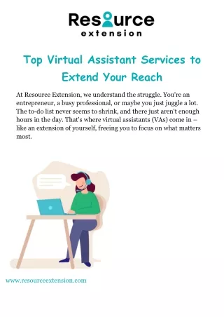 Top Virtual Assistant Services