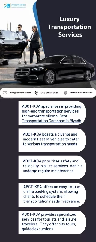 Five Key Points About ABCT-KSA: Leading Transportation Company in Riyadh