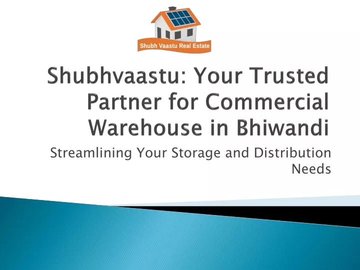 shubhvaastu your trusted partner for commercial warehouse in bhiwandi