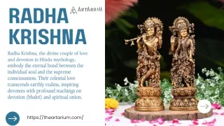 Shop Divine Radha Krishna Murti from Artarium – theartarium