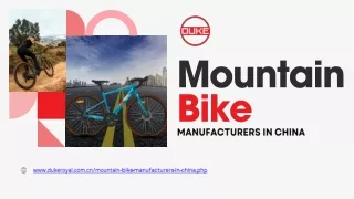 Unveiling Duke Royal: A Look at This Chinese Mountain Bike Brand