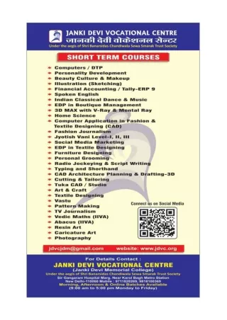 Excellence in Diploma, Advanced Diploma and Professional Advanced Diploma Course