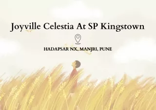 Joyville Celestia At SP Kingstown PDF