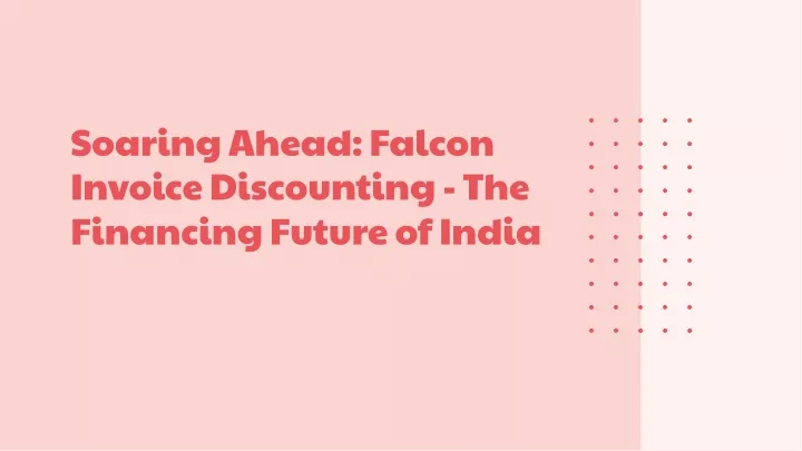 soaring ahead falcon invoice discounting