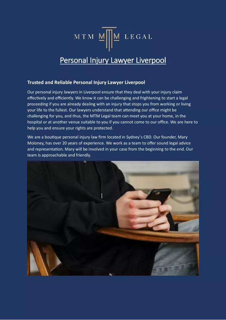 personal injury lawyer liverpool personal injury