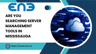 Are You Searching Server Management Tools In Mississauga