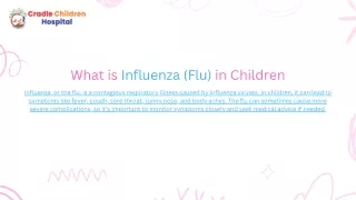 What is Influenza (Flu) in Children