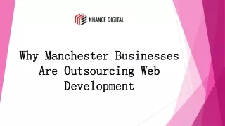 Why Manchester Businesses Are Outsourcing Web Development