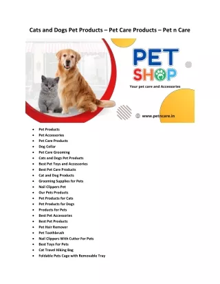 Cats and Dogs Pet Products Rope Ball Toy Buy At Pet n Care ( 9195589 45603)