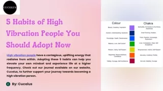 5 Habits of High Vibration People You Should Adopt Now