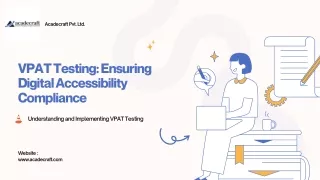 VPAT Testing: Ensuring Digital Accessibility Compliance