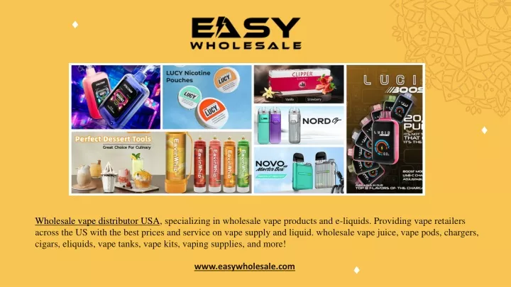 wholesale vape distributor usa specializing