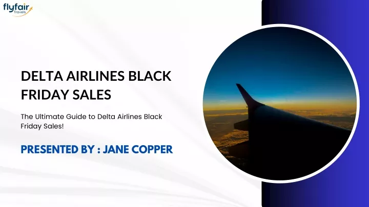 delta airlines black friday sales