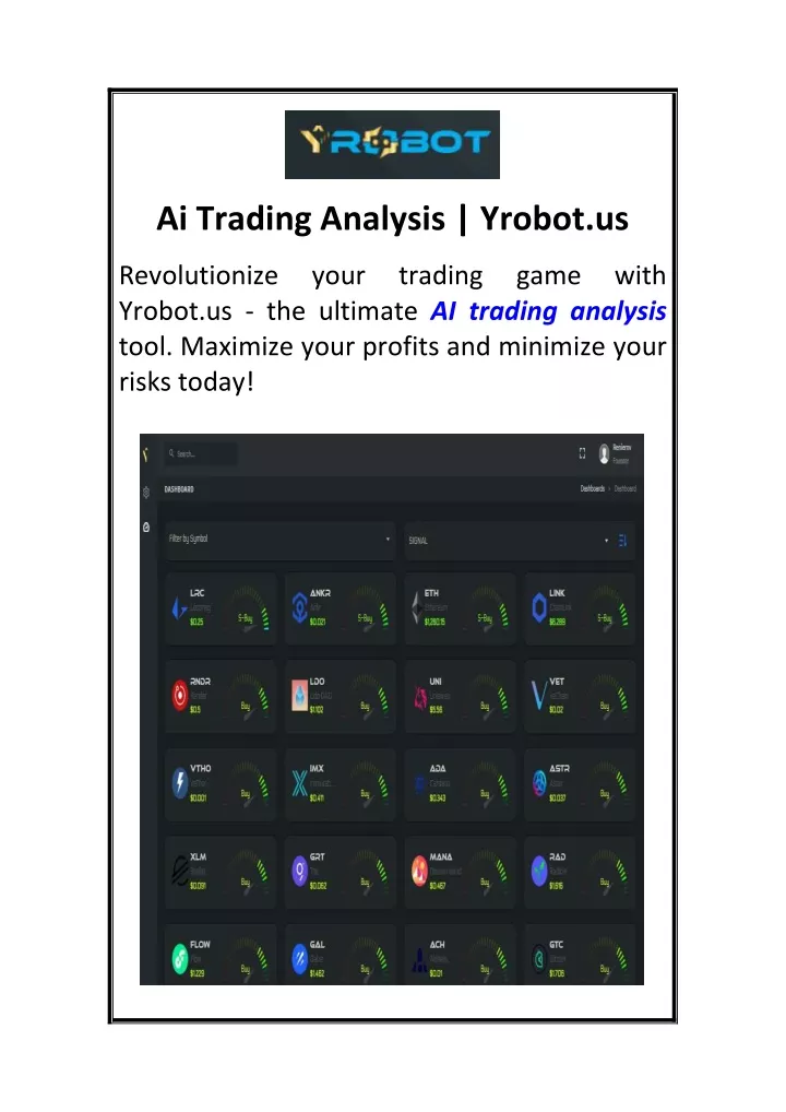 ai trading analysis yrobot us