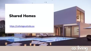 Shared Homes - colivingaustralia.au