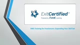 aws training for freelancers expanding your skill set