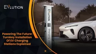powering the future turnkey installation
