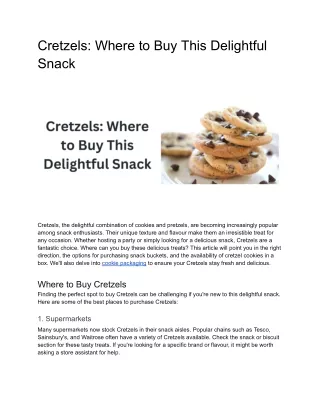 Cretzels_ Where to Buy This Delightful Snack
