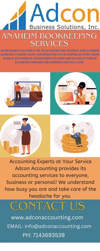 Anaheim Bookkeeping Services