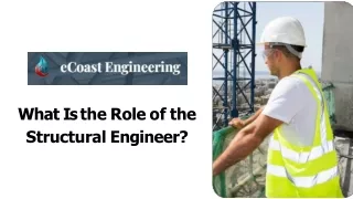 what is the role of the structural engineer