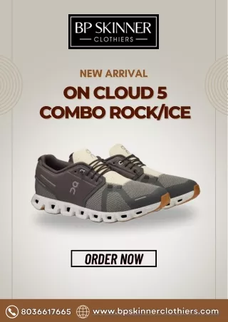 On Cloud 5 Combo Rock/Ice – BP Skinner Clothiers