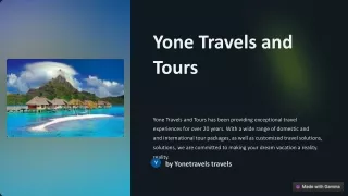 Yone Travels and Tours UK | Travel Agency UK
