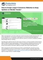 How to Scrape Large E-Commerce Websites to Keep Updates on Market Trends - slide 1