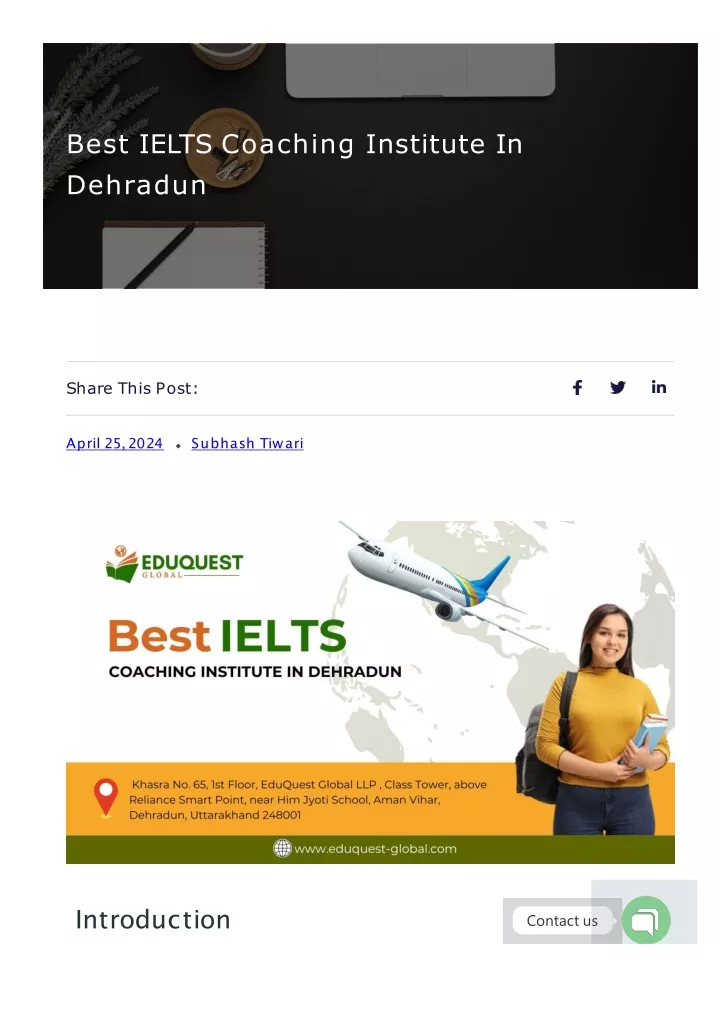 best ielts coaching institute in dehradun