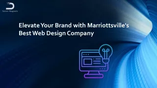 Elevate Your Brand with Marriottsville's Best Web Design Company