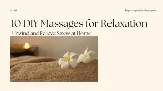 _10 DIY Massages for Relaxation