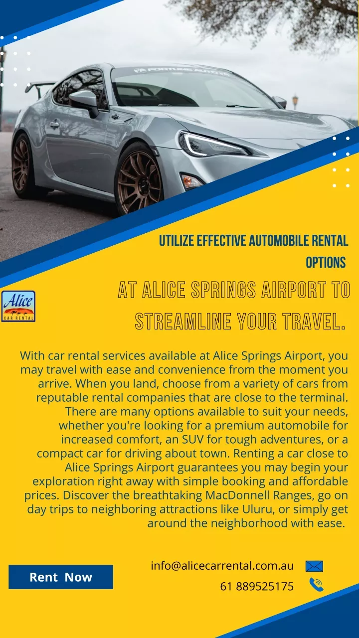 utilize effective automobile rental