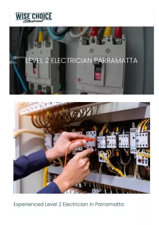 Level 2 Electrician Parramatta