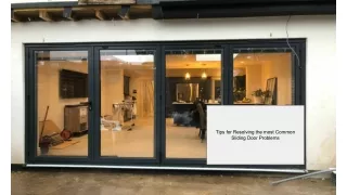 tips for resolving the most common sliding door