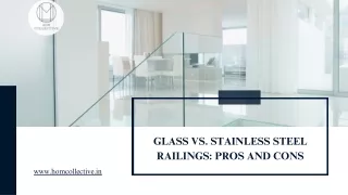 Glass vs. Stainless Steel Railings