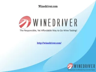 Napa wine tour driver