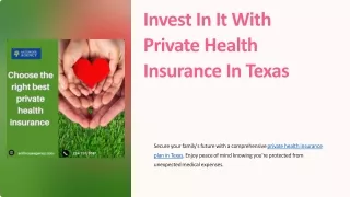 Top Private Health Insurance Solutions in Texas