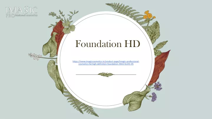 foundation hd