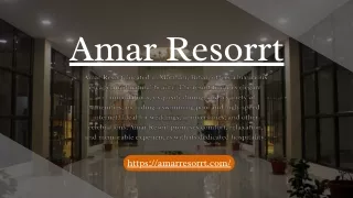Best Resort in Motihari - Amar Resorrt