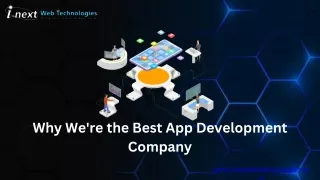 Why We're the Best App Development Company