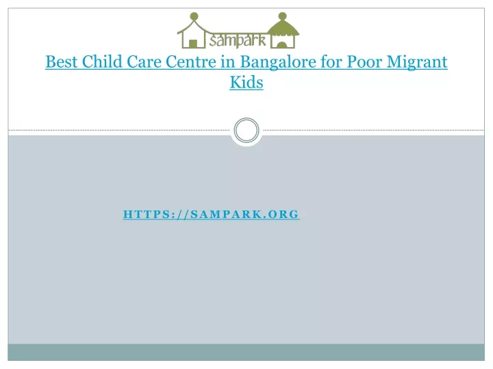 best child care centre in bangalore for poor