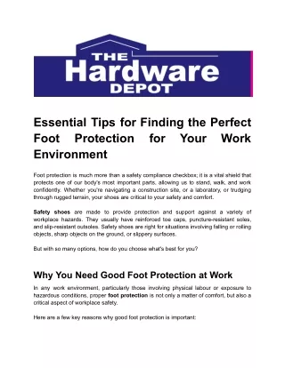 essential tips for finding the perfect foot