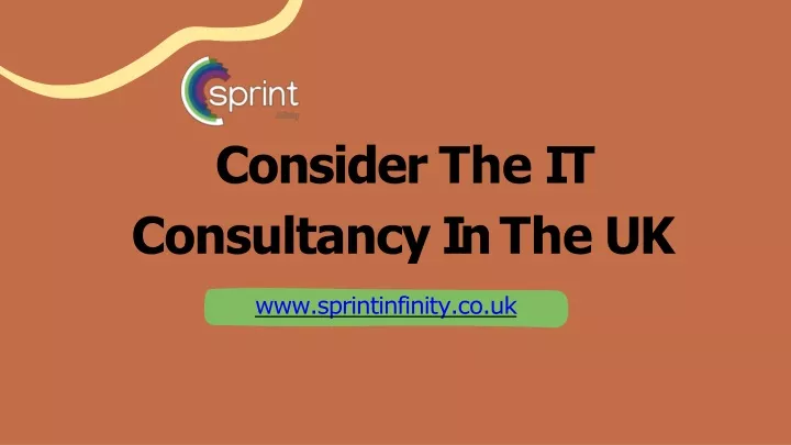 consider the it consultancy in the uk