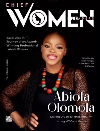 Excellence in IT: Journey of an Award-Winning Professional - Abiola Olomola July